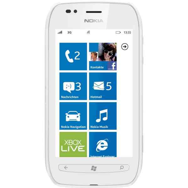 Movil Nokia Lumia 710 Blanco